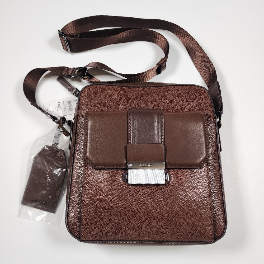 Aldo‎ Boxdene Brown Crossbody Bag Purse Shoulder
